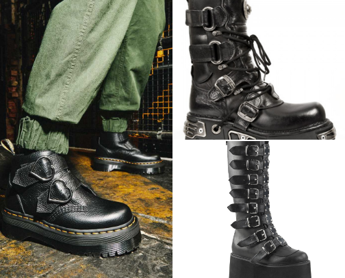 Alt shoes 🕸️ cover photo collage