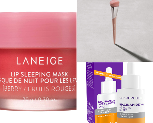 Skincare and Beauty Faves cover photo collage