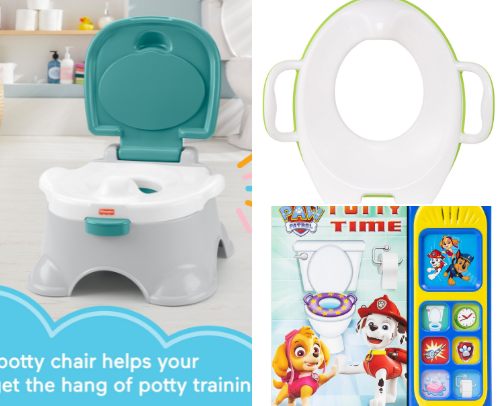 Potty Training Picks for Success cover photo collage