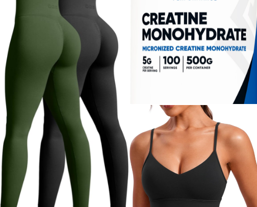 gym items you need cover photo collage
