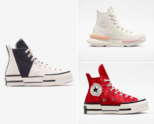 Converse shoes cover photo collage