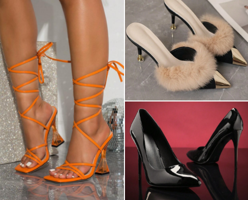 Trendy Heels cover photo collage