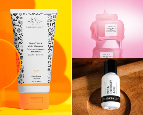 🌙nighttime skincare ritual🌙 cover photo collage