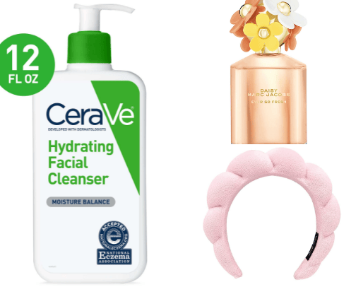 skincare cover photo collage