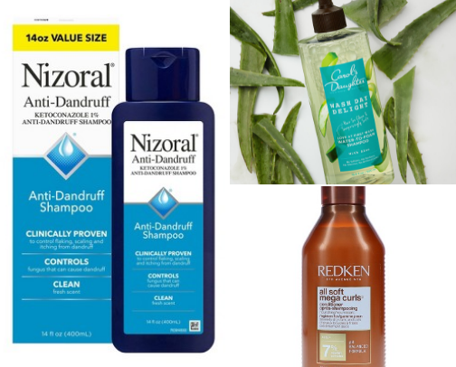 Frizz Free Curly/Wavy Hair Products cover photo collage