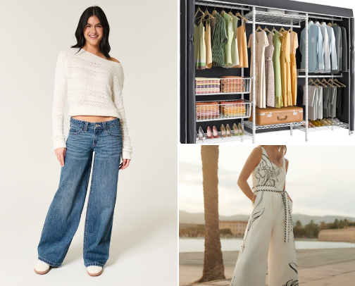Clothes cover photo collage
