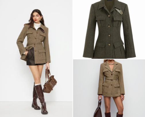 Blazers under £100 cover photo collage