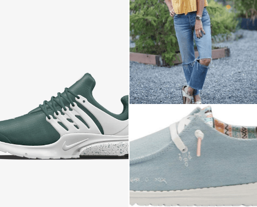 Shoes cover photo collage