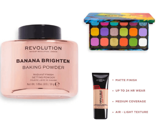 Makeup cover photo collage