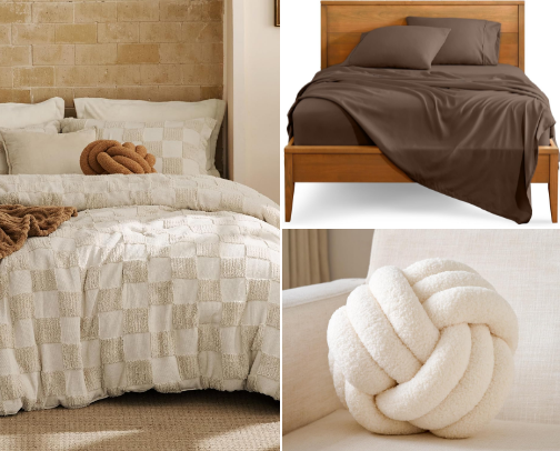 Cozy Bedroom Makeover on a Budget cover photo collage