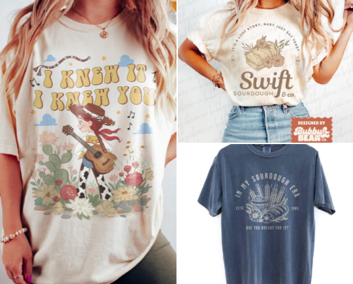 Taylor Swift Finds on Etsy cover photo collage