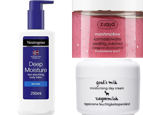 Favorite skin products✨ cover photo collage