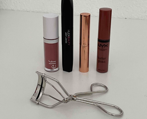 makeup must haves! cover photo collage