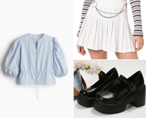 Summer outfits I'd wear based on my style. cover photo collage