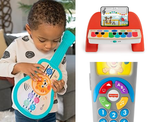 Toys that actually keep little hands busy (and out of trouble!) cover photo collage