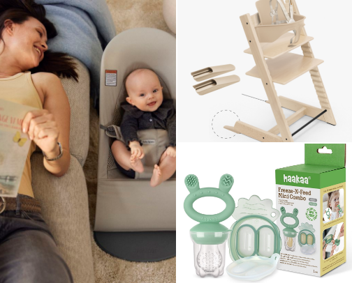 baby registry must haves cover photo collage