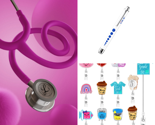 Nursing school necessities cover photo collage