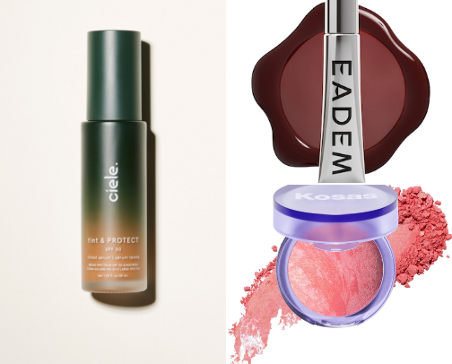 Flawless Base routine for full soft glam cover photo collage