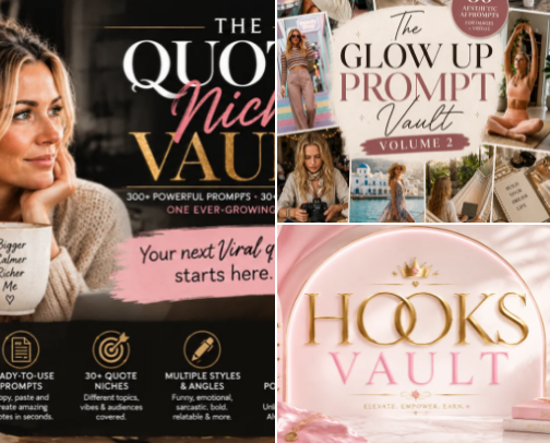 AI-Powered Digital Products to Help You Make Money and Grow Your Business cover photo collage