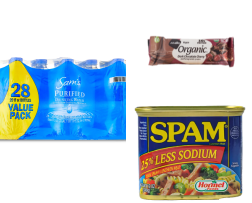 Earthquake GO Bag / Emergency Checklist cover photo collage