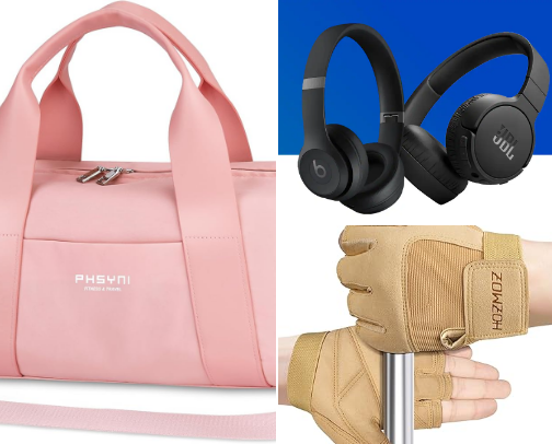 Gym girl essentials cover photo collage