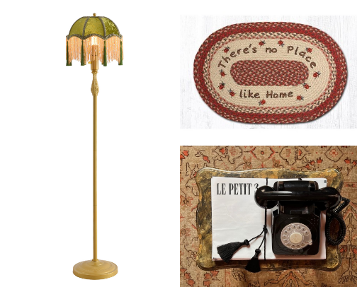 Modern items with a vintage touch ✨ cover photo collage