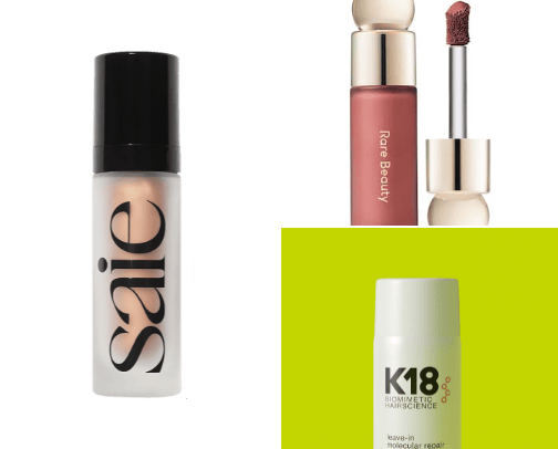 Beauty products I can't live without cover photo collage