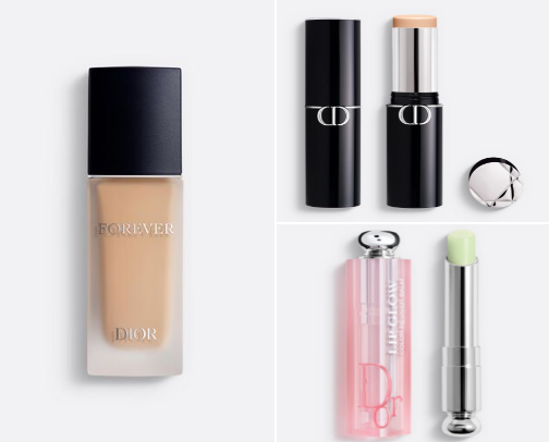 Dior cover photo collage