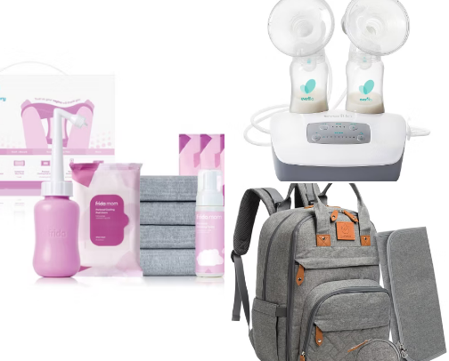 Maternity recommendations from target cover photo collage