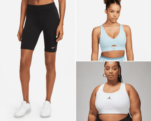Nike Clothing cover photo collage