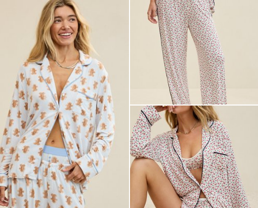 Christmas Pajamas 🎄🥰 cover photo collage