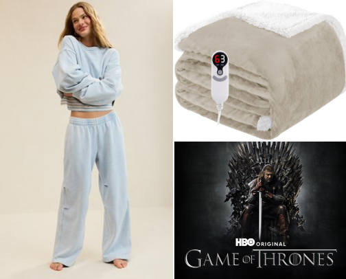 Cozy Night In🌙 cover photo collage