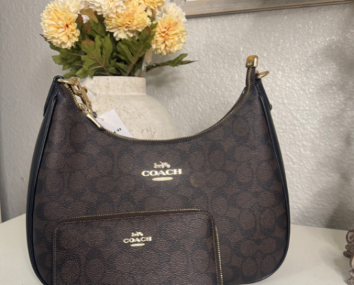 Coach purses cover photo collage