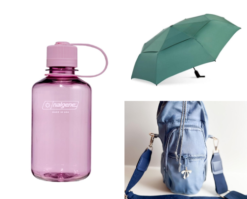 My hot girl walk necessities cover photo collage