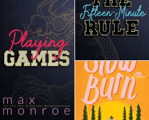 February Book Buzz cover photo collage