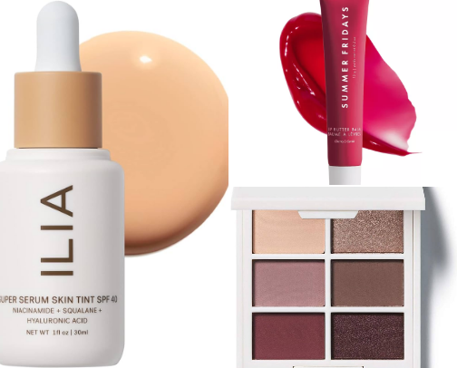 Clean girl Clean MakeUP cover photo collage