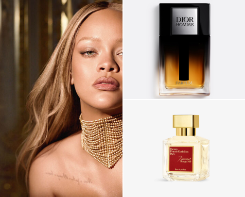 most fragrant perfume cover photo collage