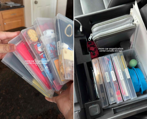Car Organization - Center Console cover photo collage