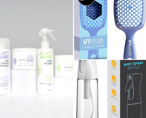 Hair Care Favorites cover photo collage