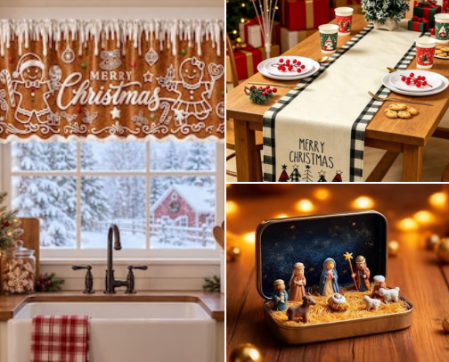 Christmas cover photo collage