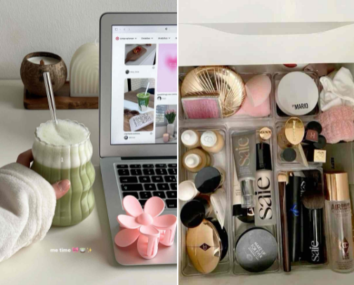 ‘that girl’ essentials cover photo collage