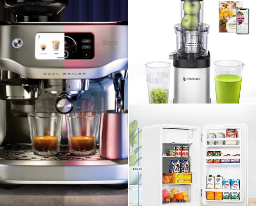 ELCTRODOMESTICOS PARA TU HOGAR:CONECTA CON LA INNOVACIÓN DE TU HOGAR!💻☀️ cover photo collage