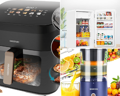 ELCTRODOMESTICOS PARA TU HOGAR:CONECTA CON LA INNOVACIÓN DE TU HOGAR!💻☀️ cover photo collage