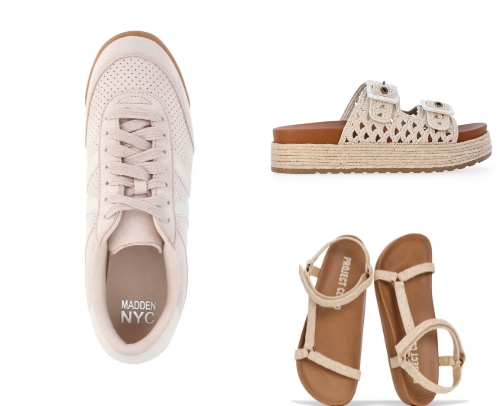 Spring shoes for under $30 cover photo collage