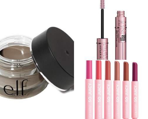 $10 or less makeup holy grail 💄💋 cover photo collage