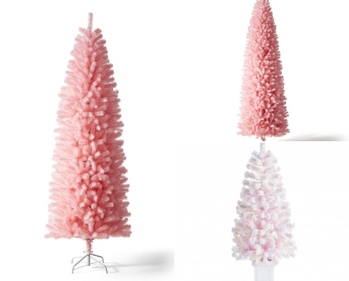 Pretty in Pink Christmas cover photo collage