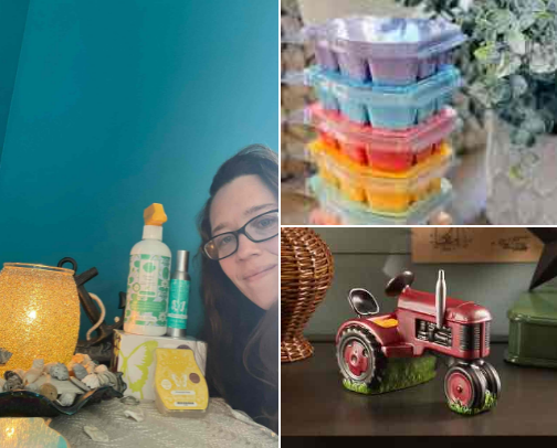 Tiffany Kittleson Independant Scentsy consultant cover photo collage