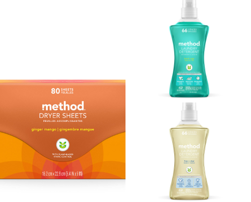 Clean and green cleaning supplies! cover photo collage