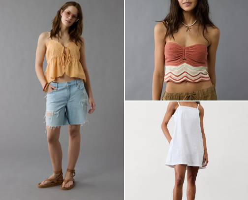 Women's Fashion clothing cover photo collage