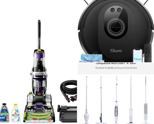Products I love to keep a clean home cover photo collage